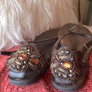 Torrid Jeweled Sandals - Size 8